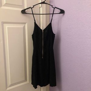 Divided by H&M black zipper dress